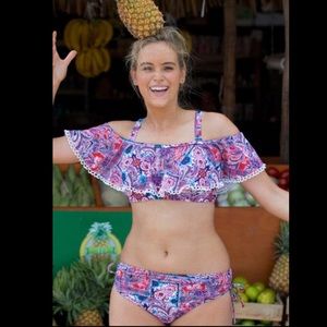 Plus Size off the Shoulder Bikini